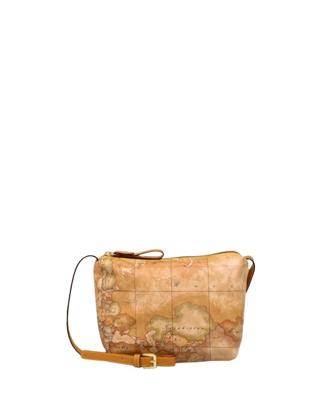 Alviero Martini Prima Classe - Borsa a tracolla piccola in tessuto Geo Soft