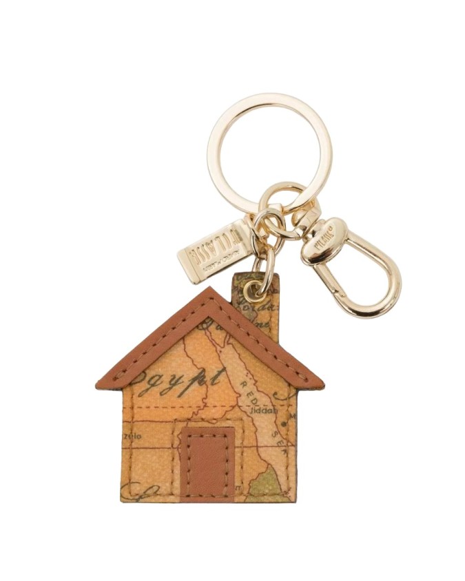 Alviero Martini Prima Classe - Portachiavi charm Casa Geo Classic