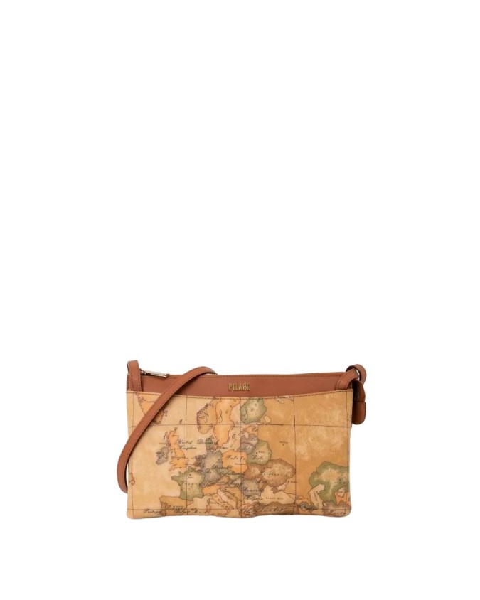 Alviero Martini Prima Classe - Borsa a tracolla media stampa Geo Classic