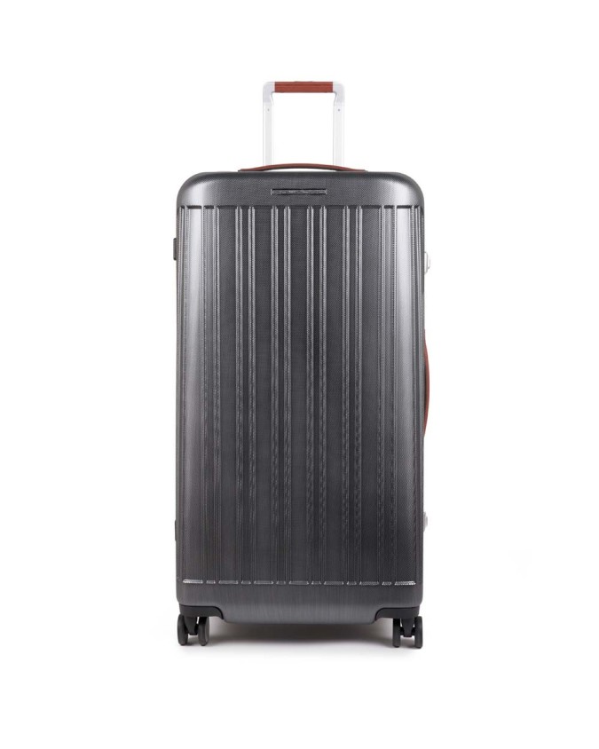 Piquadro - Trolley grande in policarbonato 4 Ruote Relyght Plus