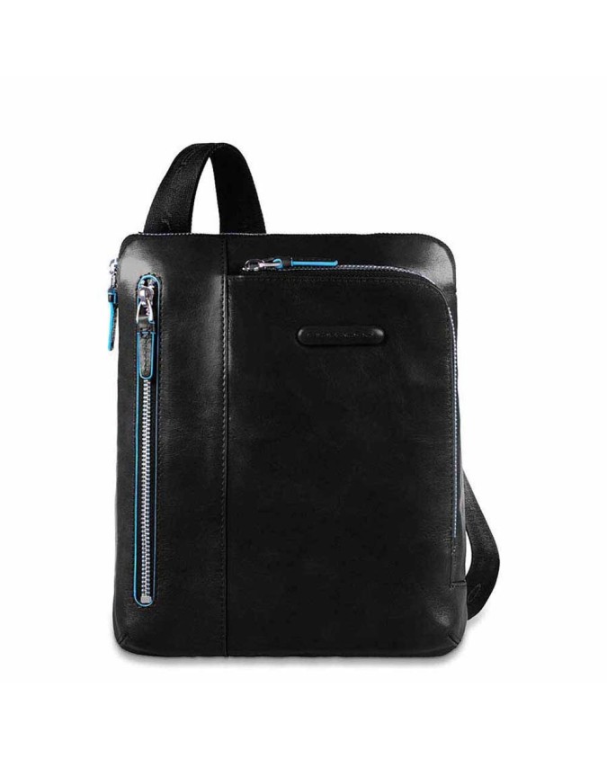 Piquadro - Borsello piatto uomo in pelle Blue Square