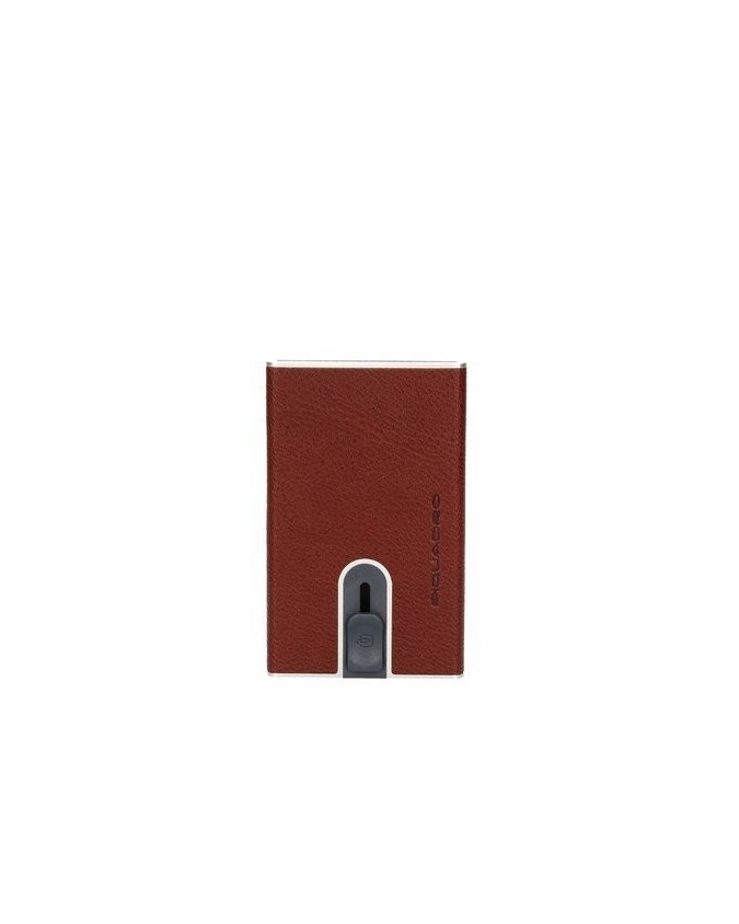 Piquadro - Portacarte di credito con ferma soldi in pelle B3