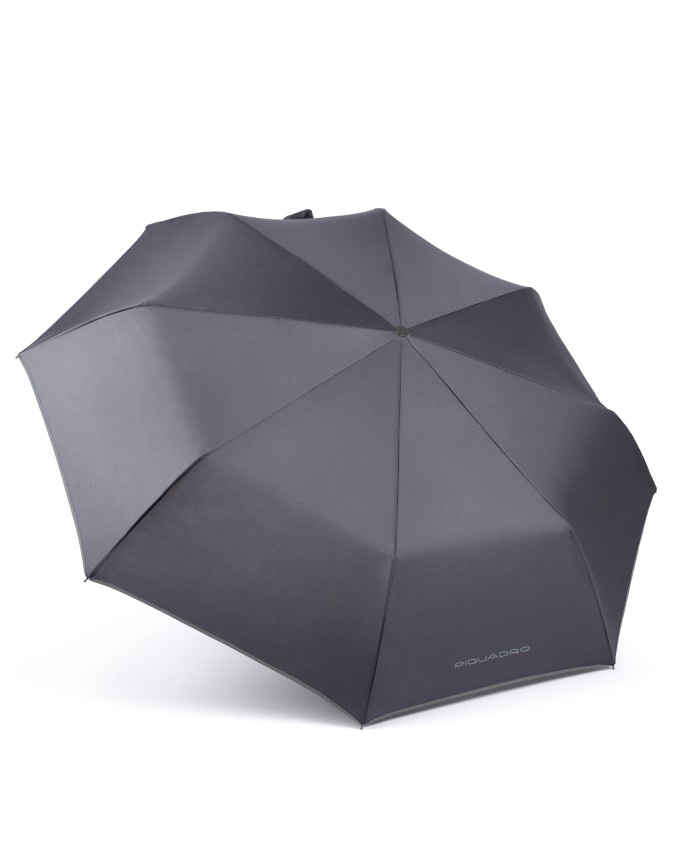 Piquadro - Ombrello open close automatico con manico in pelle Stationery