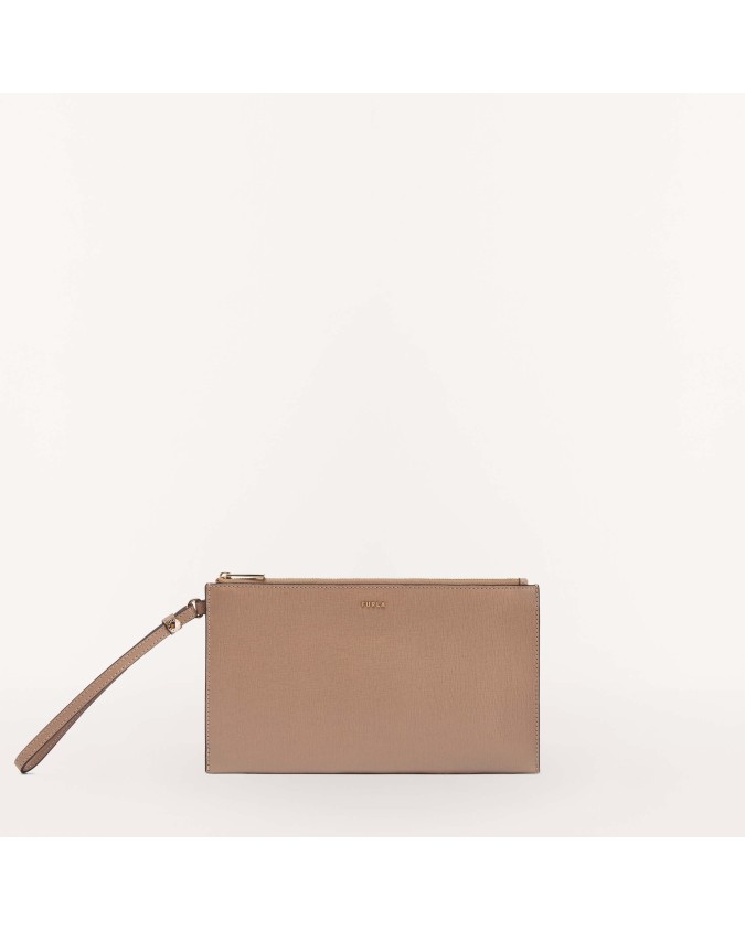 Furla - Pochette piatta in pelle saffiano S Babylon