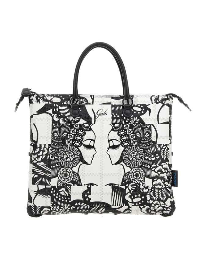 Gabs - Shopper trasformabile in pelle G3 PLUS patchwork M