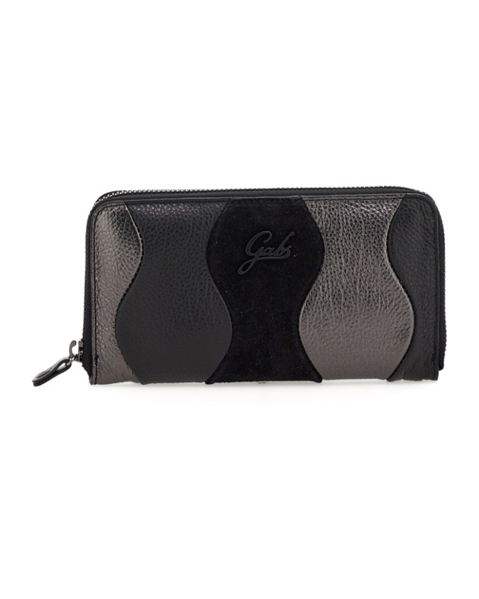 Gabs - Portafoglio donna Gmoney17 in multimateriale Momu Scultura Black