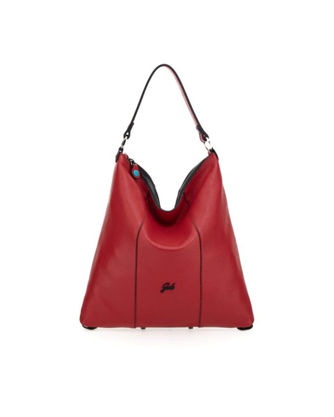 Gabs - Borsa Sofia Tg L in pelle Ruga Black