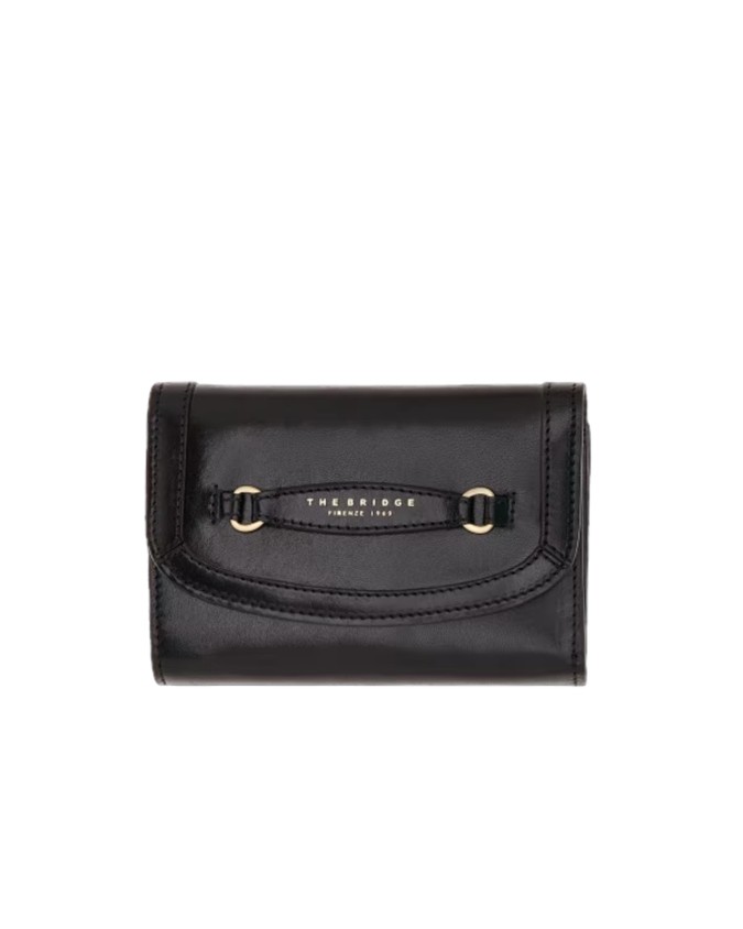 The Bridge - Portafoglio donna in pelle con protezione RFID Bettina