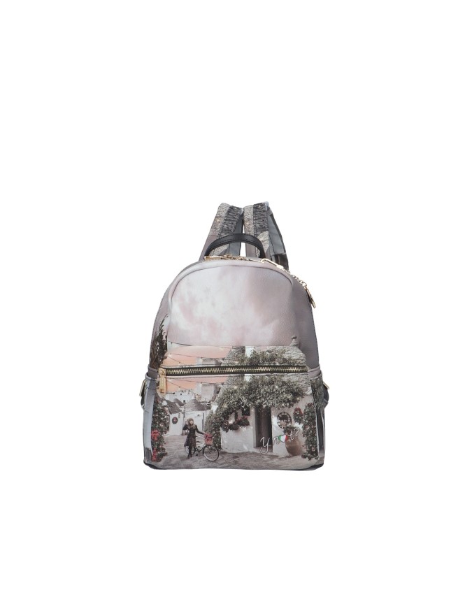 Ynot - Zaino donna in ecopelle con tasca esterna medio Yesbag