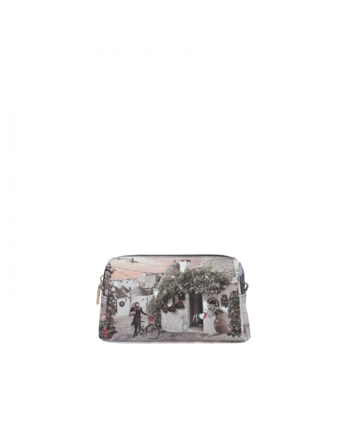 Ynot - Beauty case in ecopelle medio Yesbag