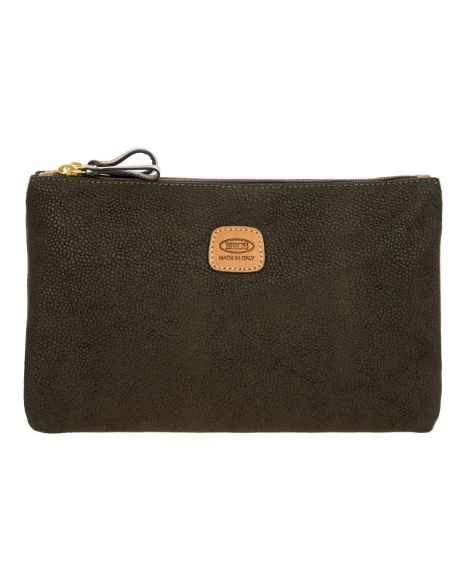 Bric's - Borsa con doppio scomparto a tracolla in pelle sintetica Life