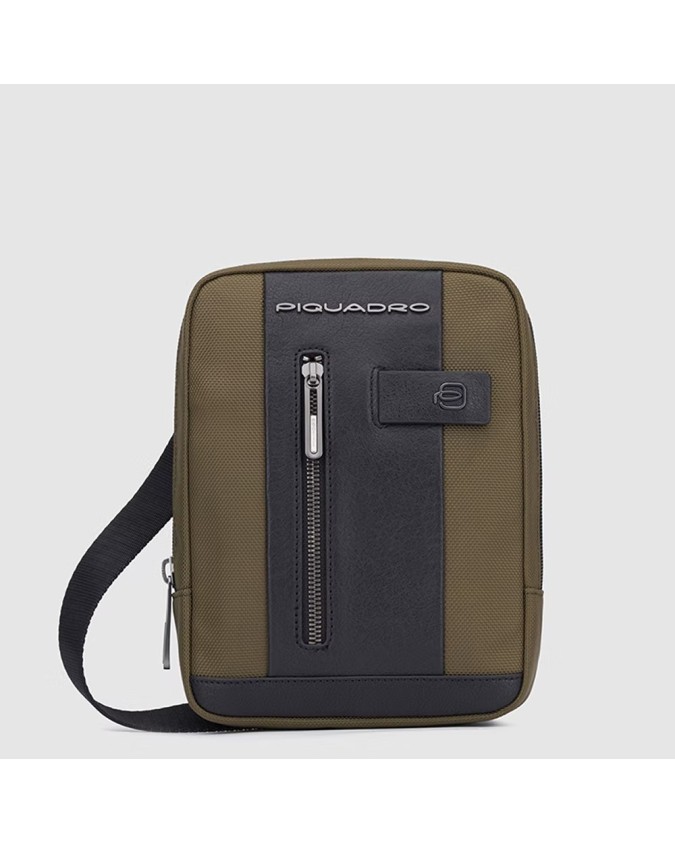 Piquadro - Borsello piccolo porta iPad®mini in tessuto riciclato Brief 2