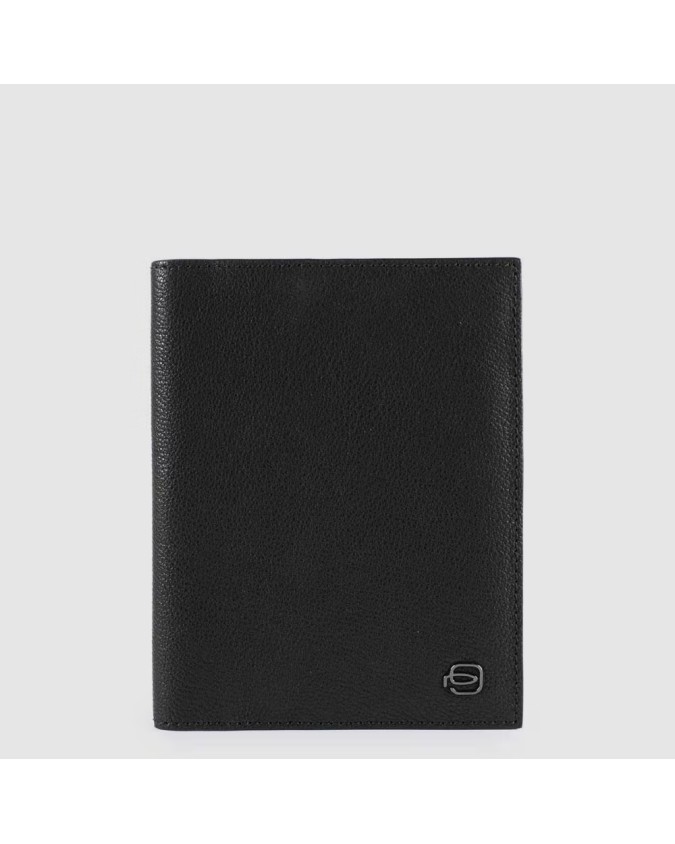 Piquadro - Porta passaporto in pelle Black Square