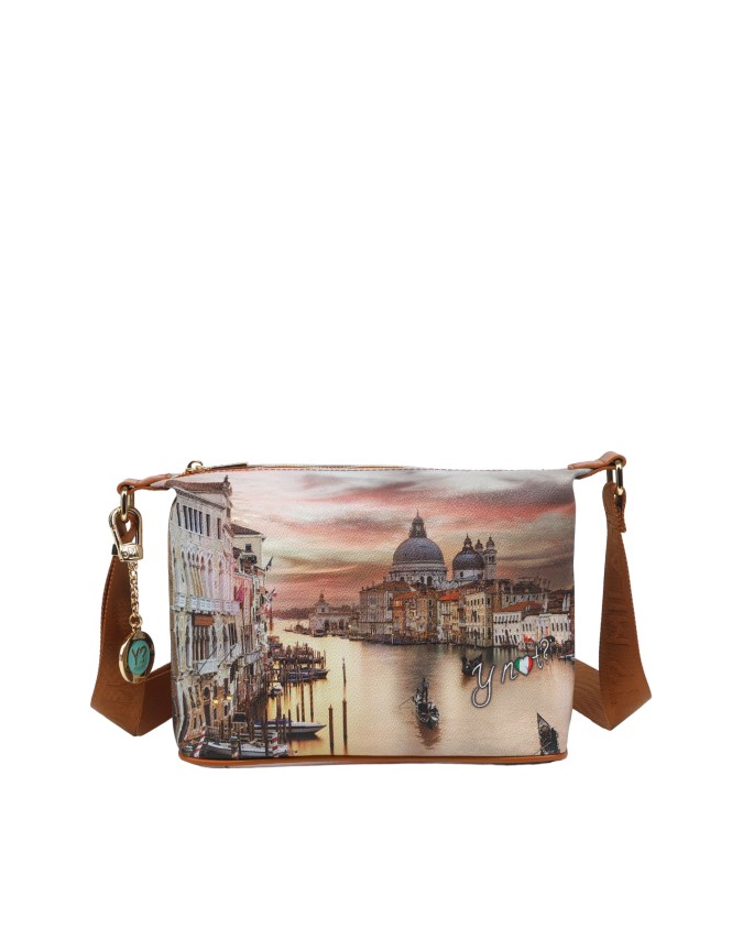 Ynot - Borsa a spalla Hobo easy small in ecopelle Yesbag