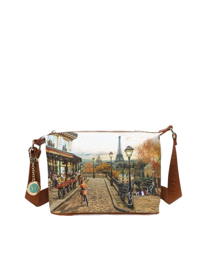 Ynot - Borsa a spalla Hobo easy small in ecopelle Yesbag