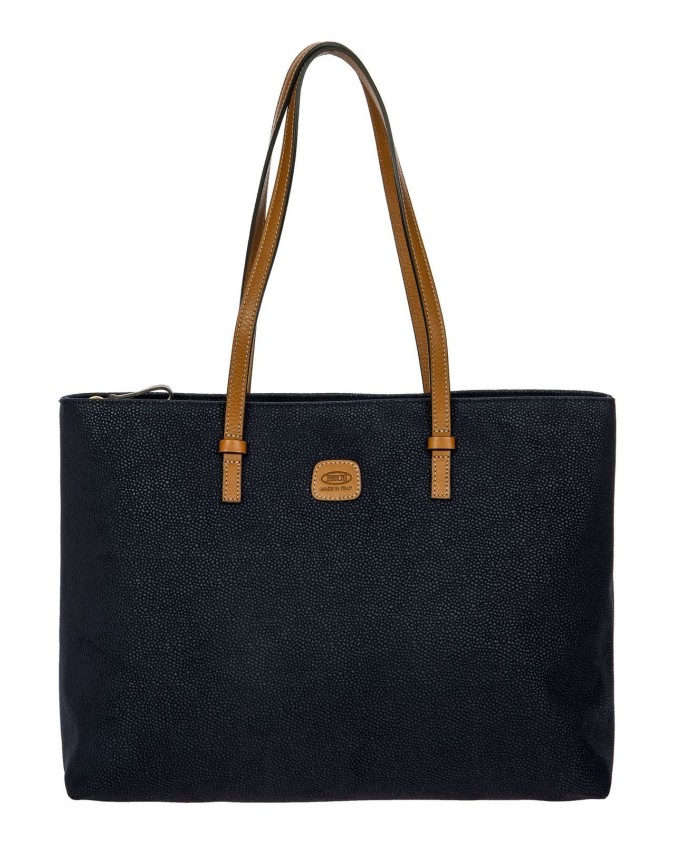 Bric's - Borsa shopping L in pelle sintetica Life
