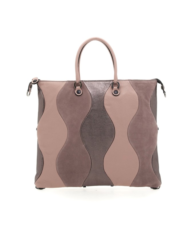 Gabs -  Borsa piatta in pelle G3 Plus Tg L Momu scultura Black