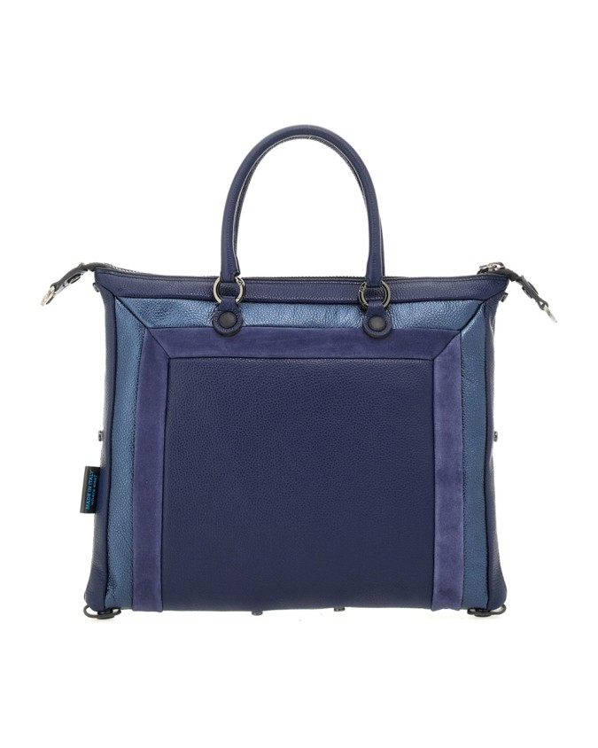 Gabs - Borsa piatta in pelle G3 Plus Tg M Hokusai Black