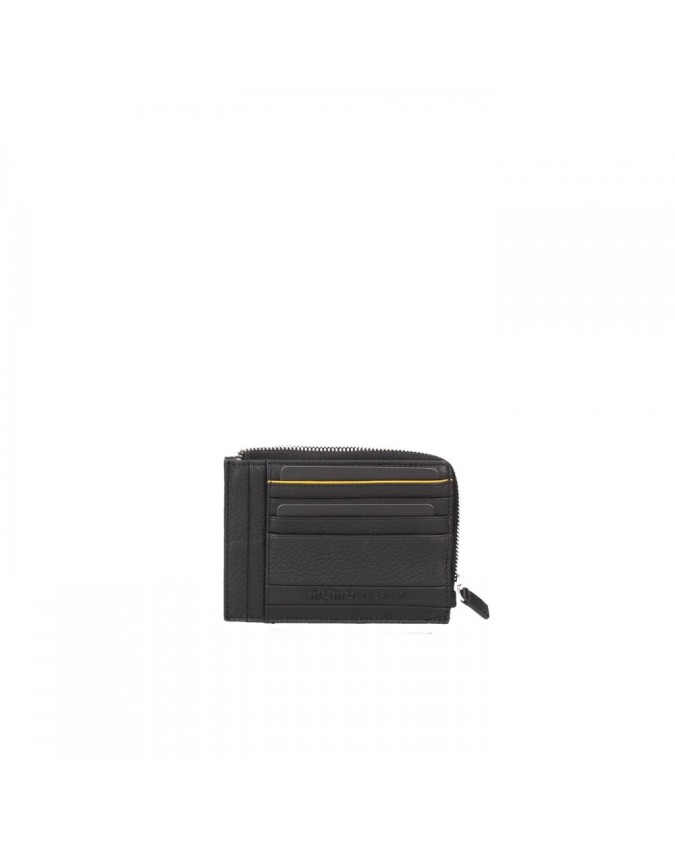 Momo Design - Portafoglio uomo con zip in pelle
