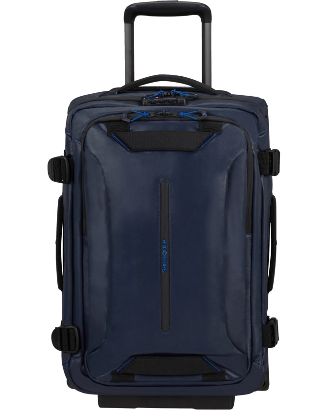 Samsonite - Borsone in tessuto riciclato con ruote a doppio comparto 55 cm Ecodiver
