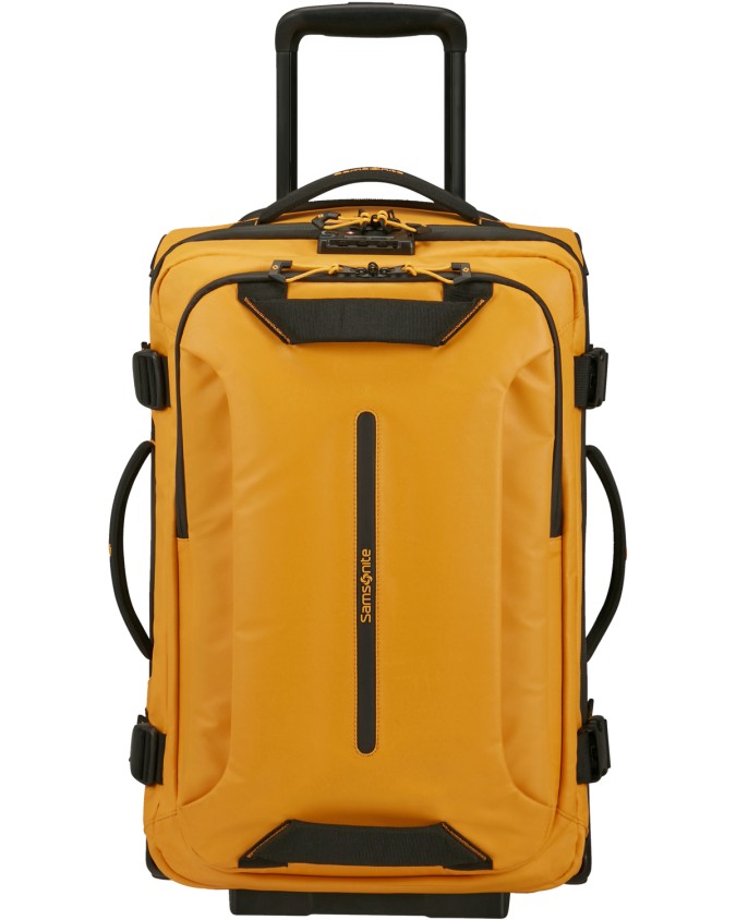 Samsonite - Borsone in tessuto riciclato con ruote a doppio comparto 55 cm Ecodiver