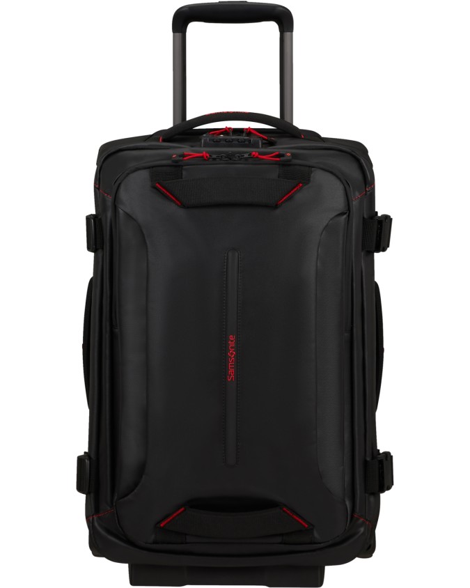 Samsonite - Borsone in tessuto riciclato con ruote a doppio comparto 55 cm Ecodiver