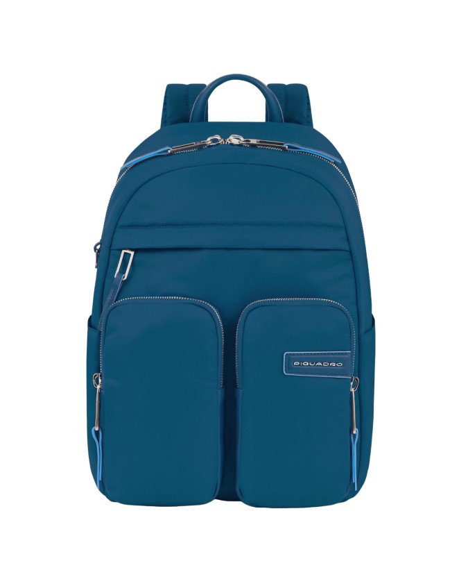 Zaini Porta PC Piquadro - Zaino donna porta pc 14'' in tessuto