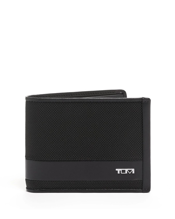 Tumi - Portafogli in nylon balistico con portadocumenti removibile Alpha