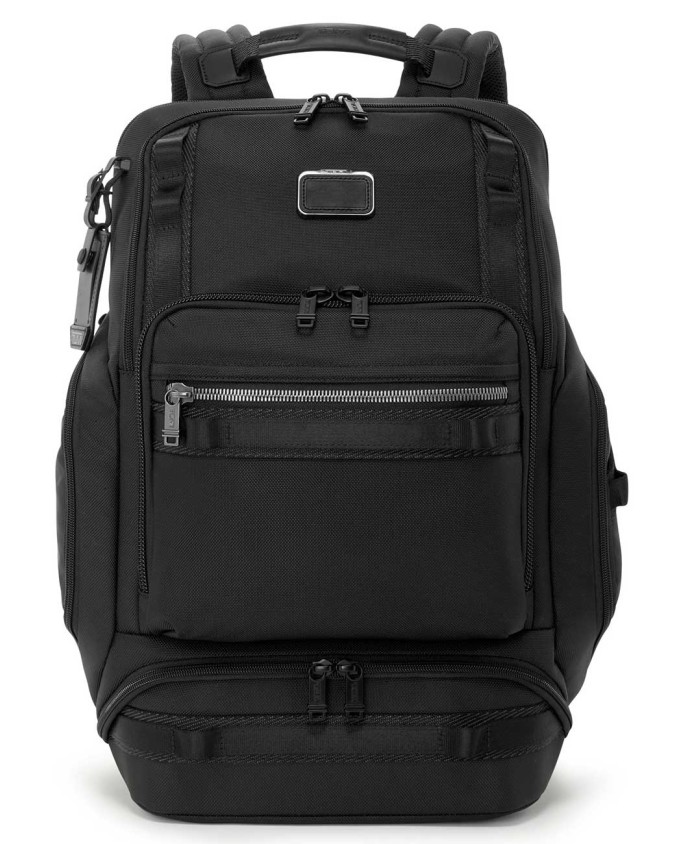 Tumi - Zaino uomo in nylon porta pc 17'' Alpha Bravo Renegade