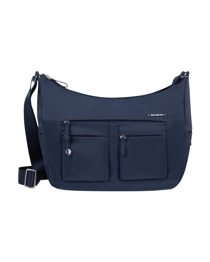 Samsonite - Borsa a tracolla in nylon Media con due tasche esterne Move 4.0
