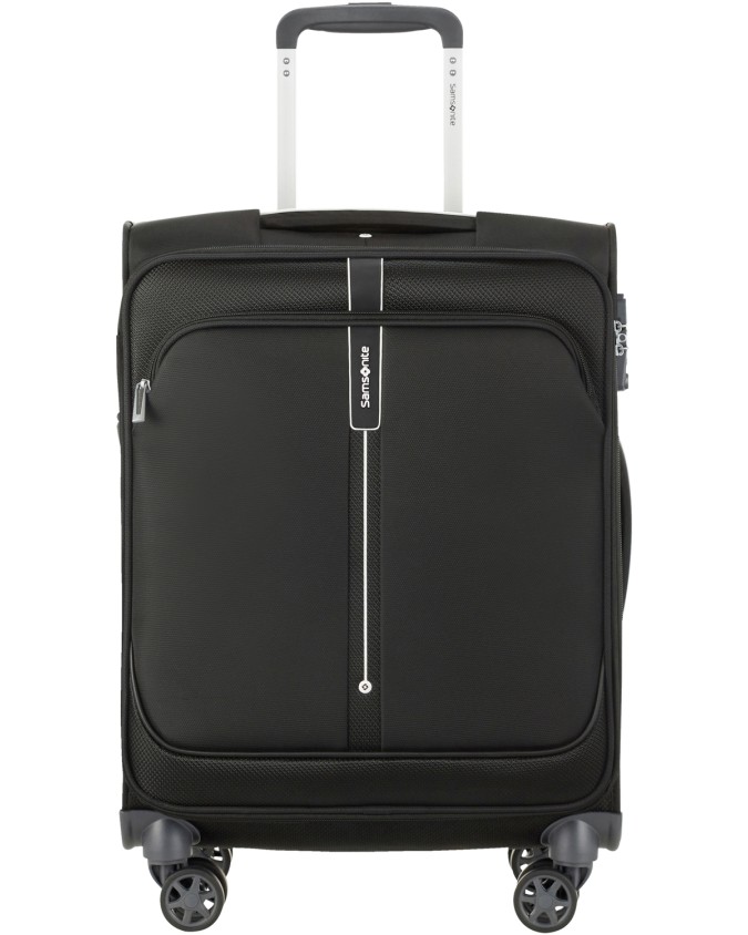 Samsonite - Trolley cabina in poliestere 55 cm 4 Ruote Popsoda