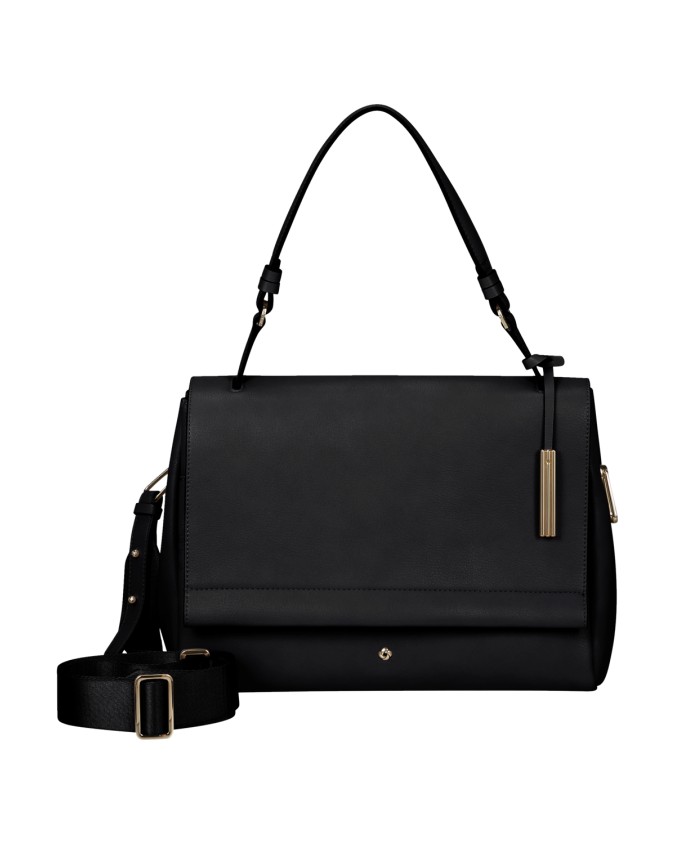 Samsonite - Borsa a tracolla con patta in poliuretano Skyhigh