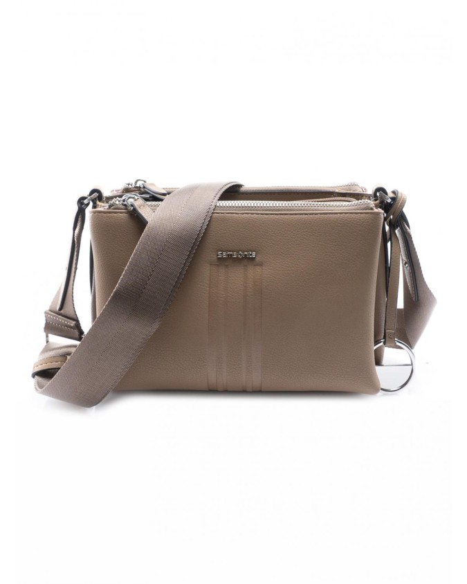 Samsonite - Borsa a spalla a tre scomparti in poliuretano Stripey