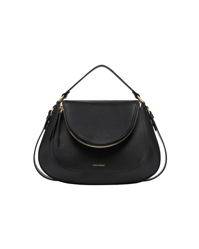 Coccinelle - Borsa a mano e a tracolla in pelle Medium Sole