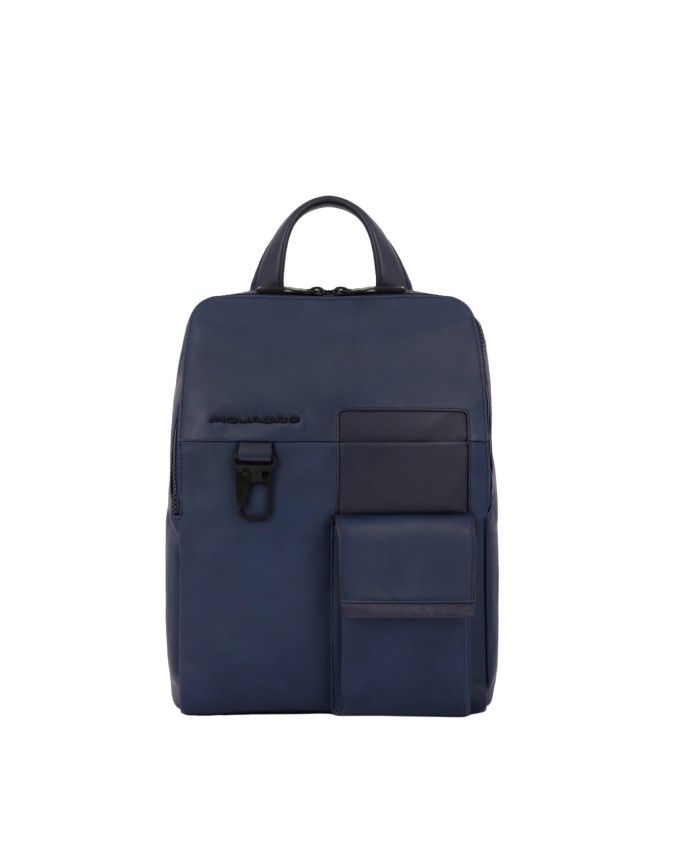 Piquadro - Zaino piccolo in pelle porta pc 13,3" o iPad®Pro 12,9 Finn