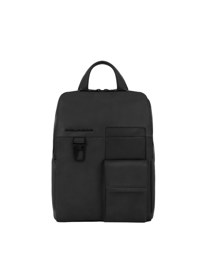 Piquadro - Zaino piccolo in pelle porta pc 13,3" o iPad®Pro 12,9 Finn