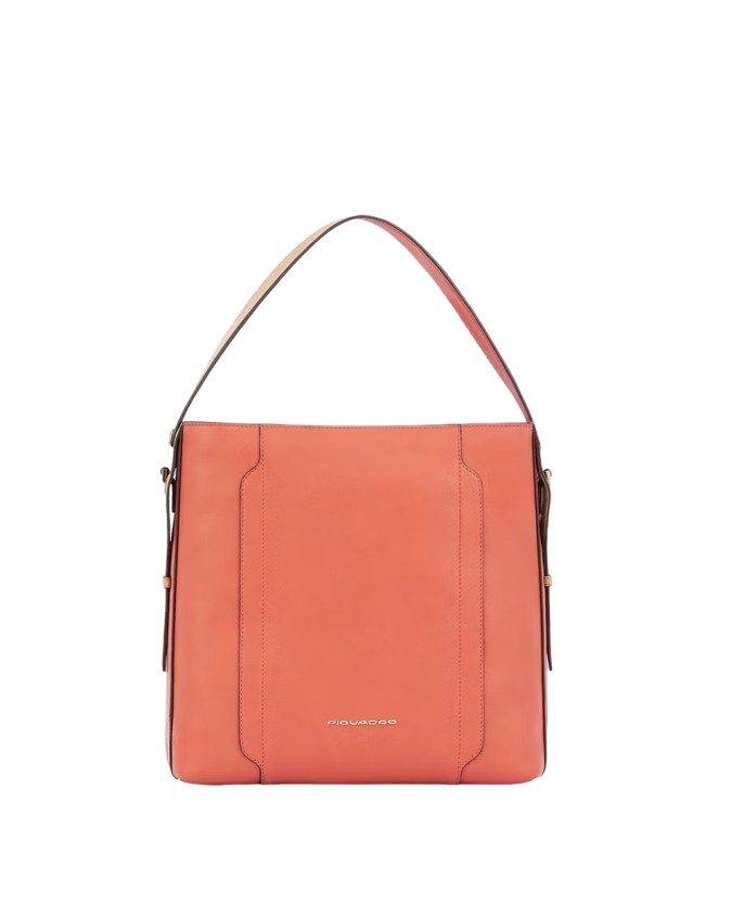 Piquadro - Borsa a spalla in pelle porta iPad® Circle