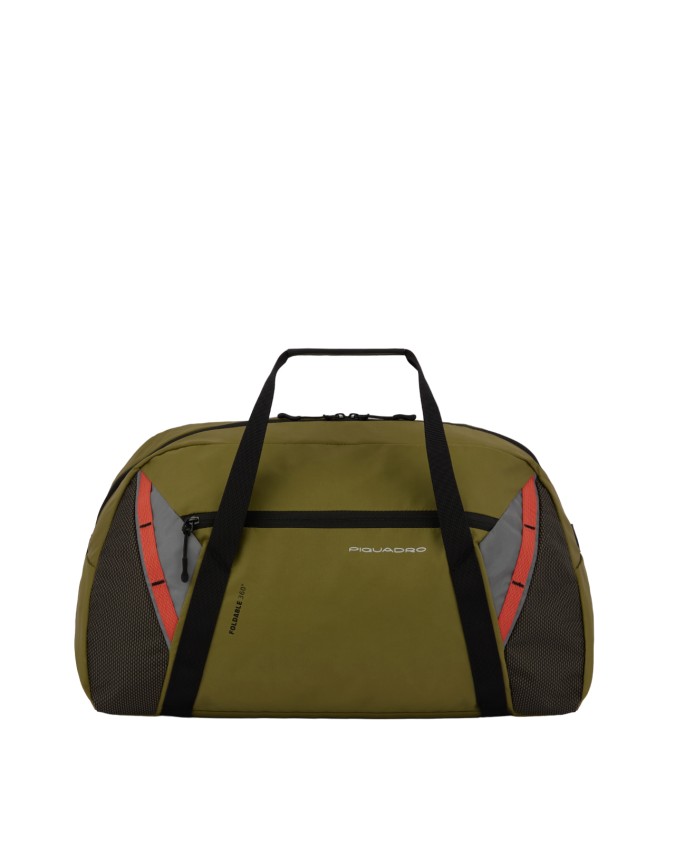 Piquadro - Borsone pieghevole in tessuto riciclato Foldable