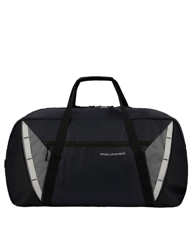Piquadro - Borsone pieghevole grande in tessuto riciclato Foldable