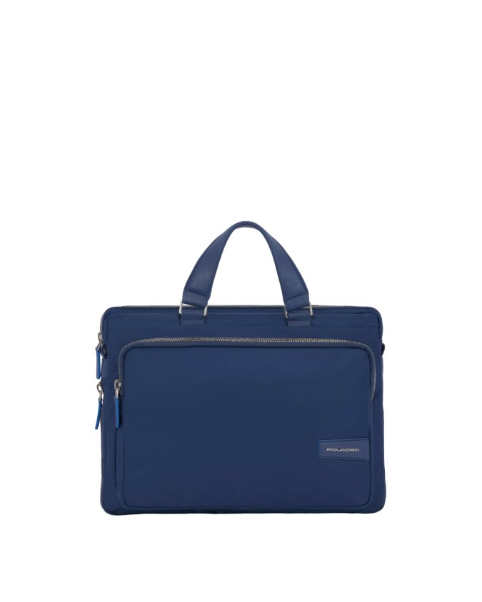Piquadro - Cartella sottile in nylon porta pc 14" e iPad®Pro 12,9" Ryan