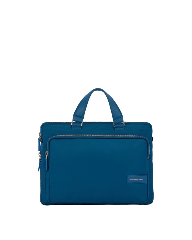 Piquadro - Cartella sottile in nylon porta pc 14" e iPad®Pro 12,9" Ryan