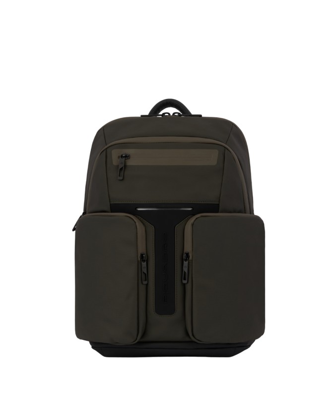 Piquadro - Zaino in nylon porta pc14" con tasca impermeabile Hìdor