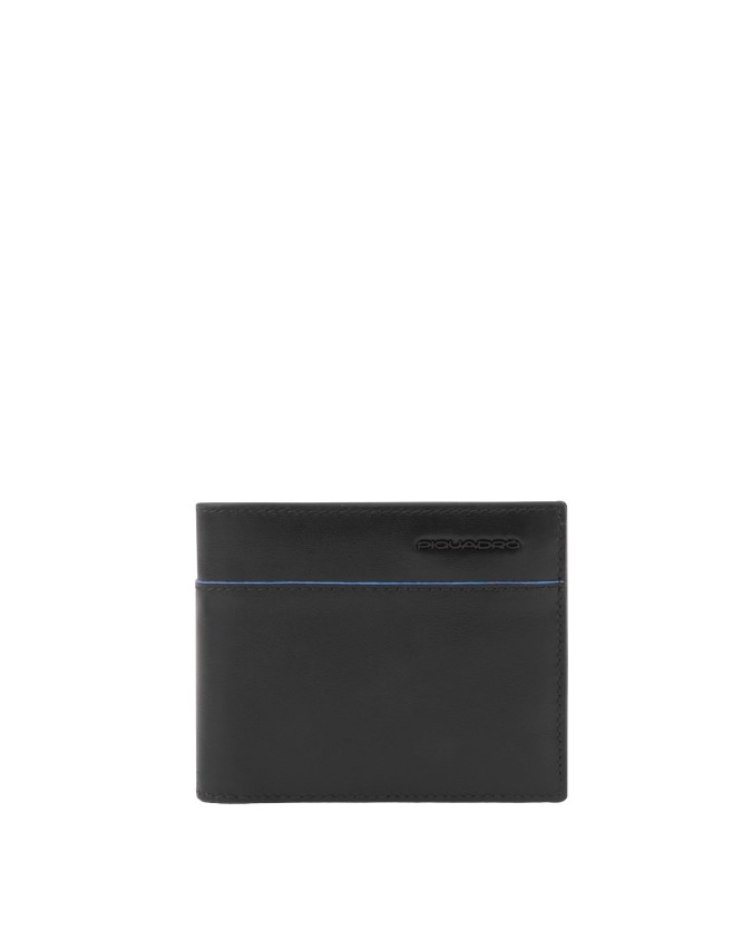 Piquadro - Portafoglio piccolo in pelle uomo con porta monete B2 Revamp