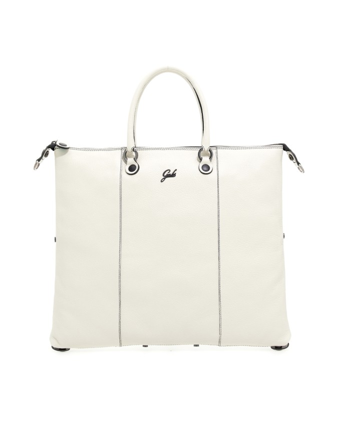 BORSE DA DONNA Gabs - Borsa Piatta G3 Plus Tg L in pelle Ruga