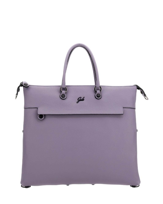 Gabs - Borsa trasformabile in pelle con tasca esterna L G3 Plus Black