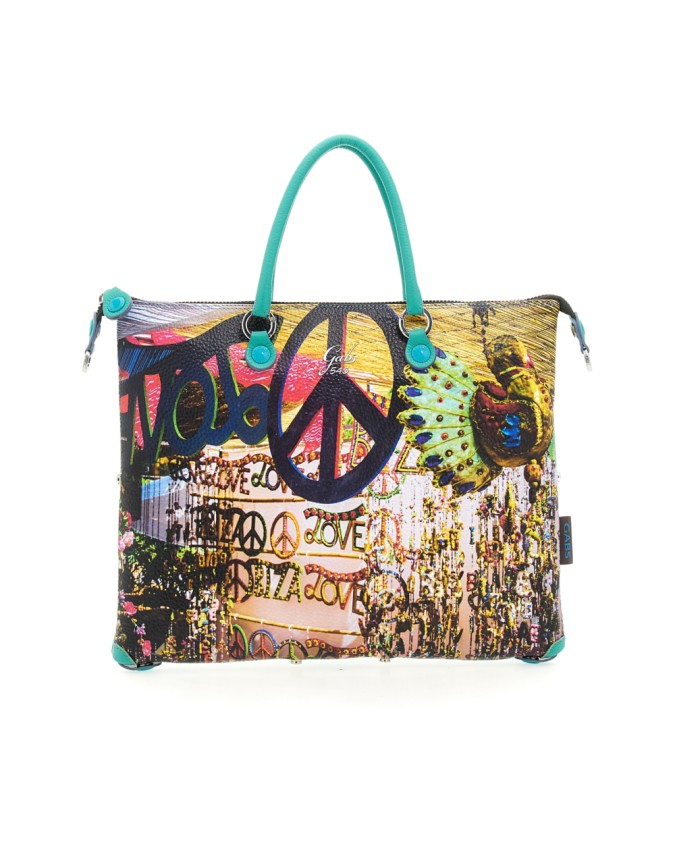 Gabs - Borsa piatta trasformabile in pelle M G3 Plus Holiday