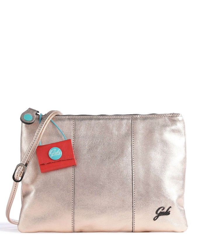 Gabs - Borsa a tracolla in pelle Tg M Beyonce Splendente Black