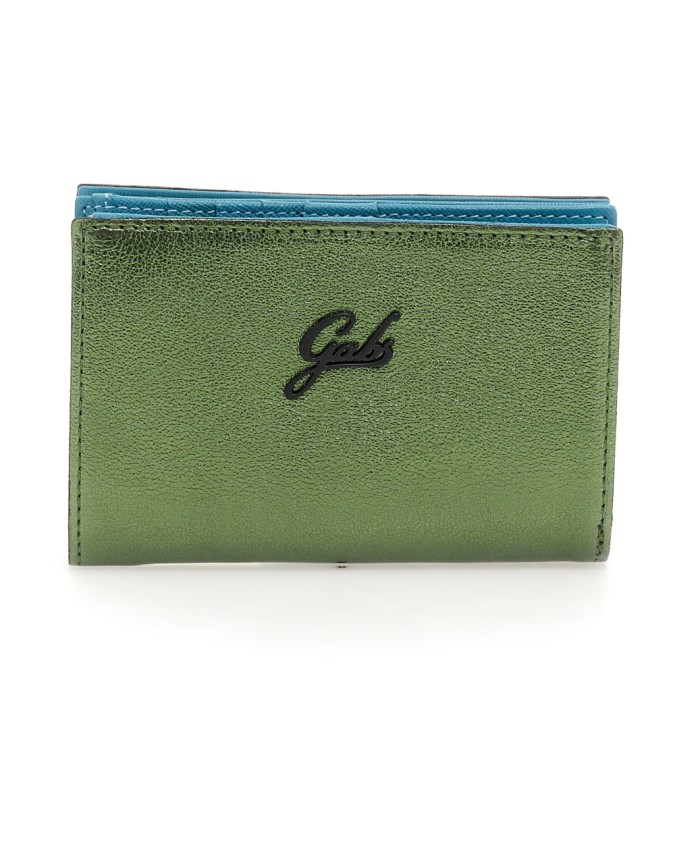 Gabs - Portafoglio piccolo in pelle Gmoney14 Splendente Black