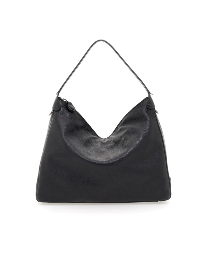 Gabs - Borsa a spalla in pelle con manico singolo Tg L Calliope Black