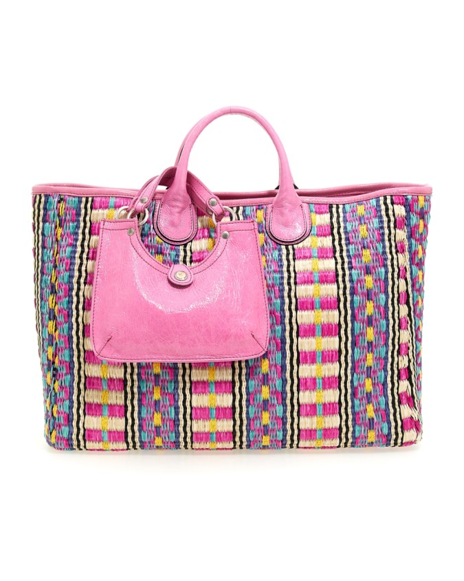 Gabs - Borsa shopping con doppio manico in Naplack Tg L Eleonora